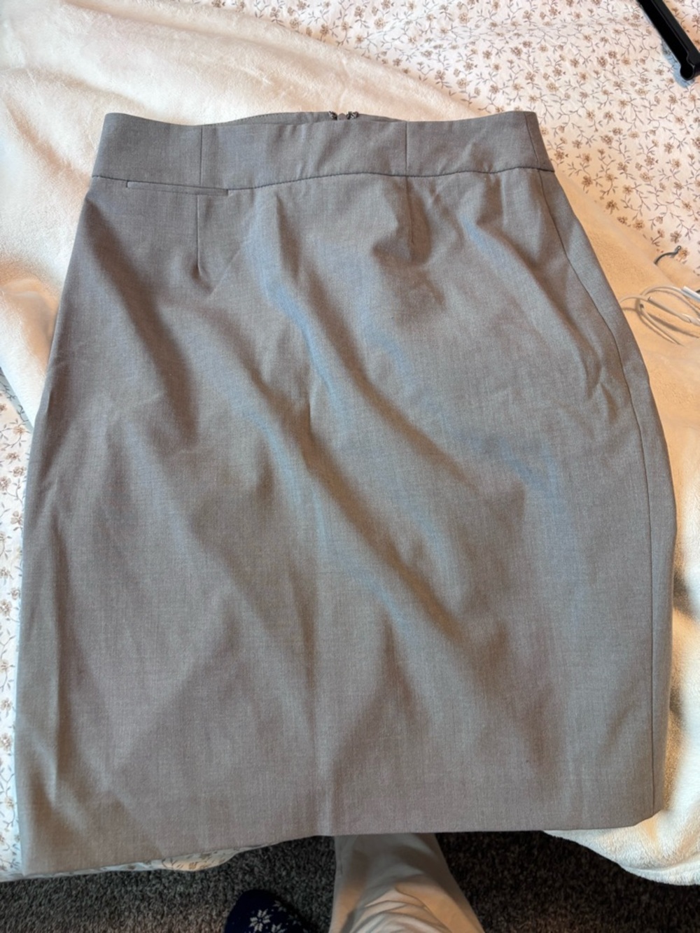 Calvin Klein Gray Pencil Skirt